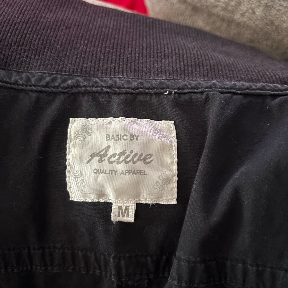 Active Basic Dark black Utility Jacket - Picture 9 of 10